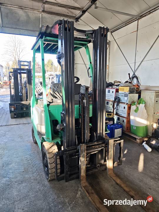 Wózek widłowy Mitsubishi FG15 Diesel Triplex Suchedniów sprzedam