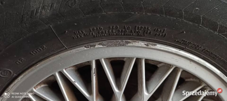 Alufelgi koła Saab 900 9000 cross Spoke 15 4x108 sprzedam