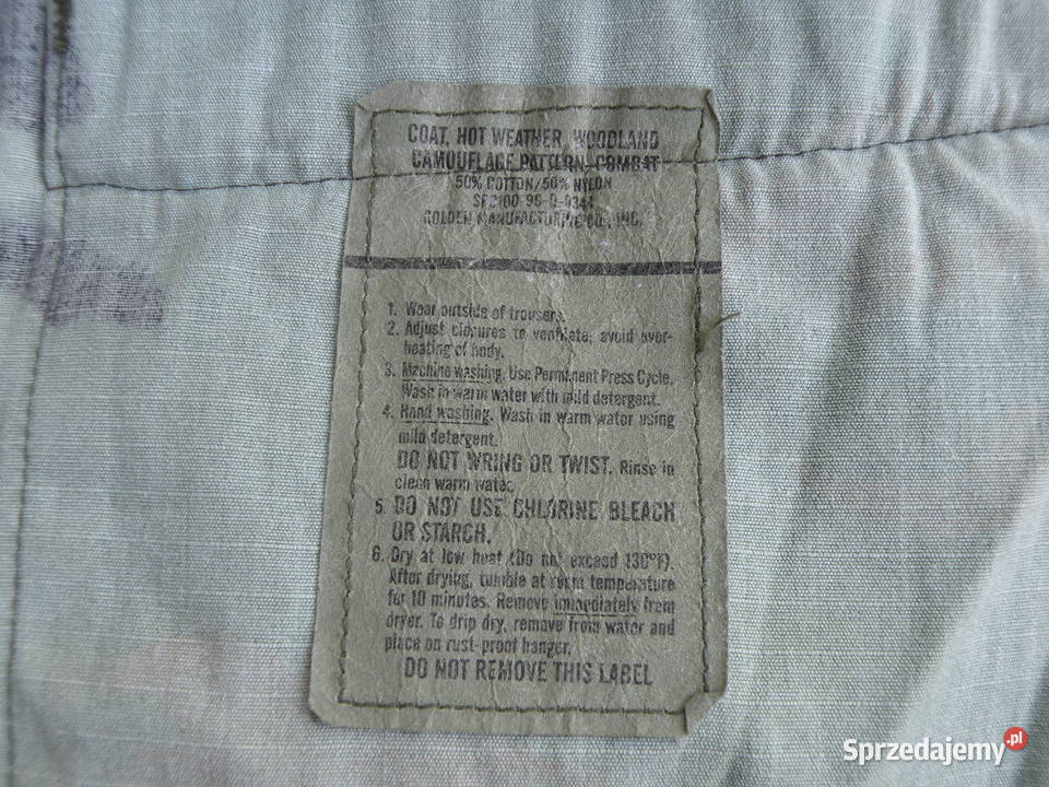 Bluza BDU woodland medium regular ripstop Wrocław