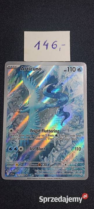 Articuno pokemon Zgorzelec