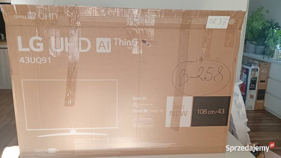 Telewizor LG 43 UHD 4K 1237