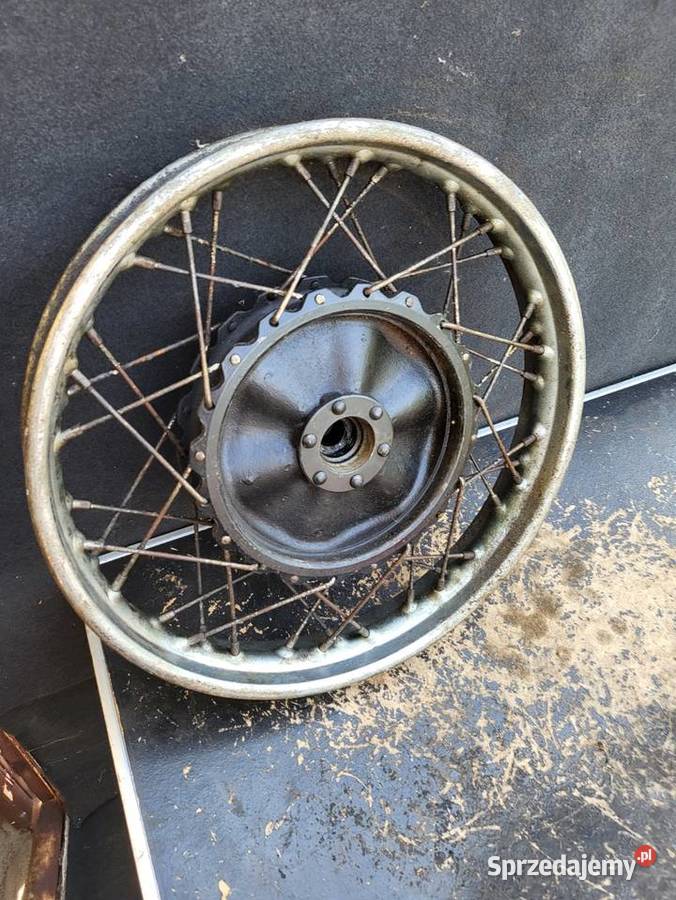 ZUNDAPP KS 601 KOŁO TYŁ Kompletne układy