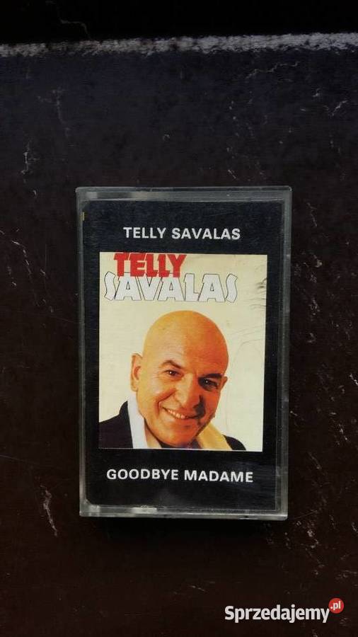 Kaseta magnetofonowa Telly Savalas Goodbye kaseta Muzyka podlaskie Siemiatycze