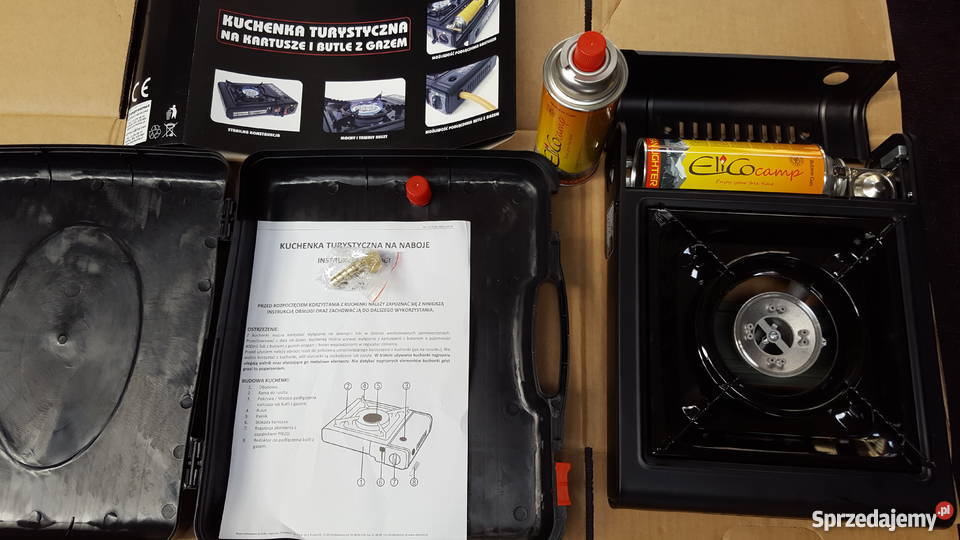 Gazowa kuchenka turystyczna polowa gril kuchnia Rzeszotary sprzedam