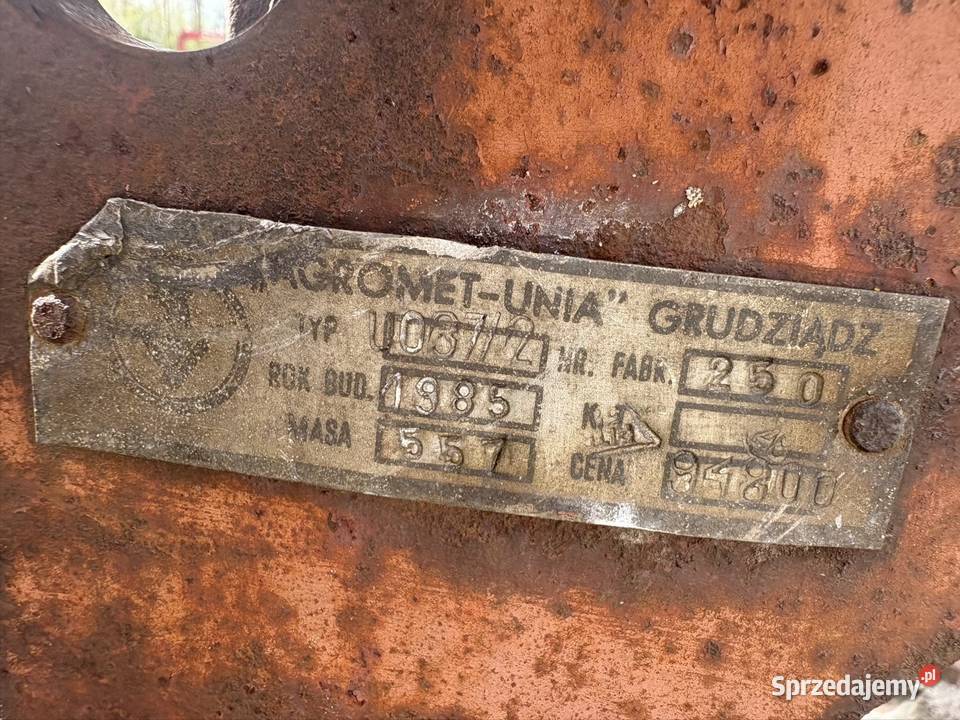 Pługi 5 skibowe unia Pługi Wysokie Mazowieckie