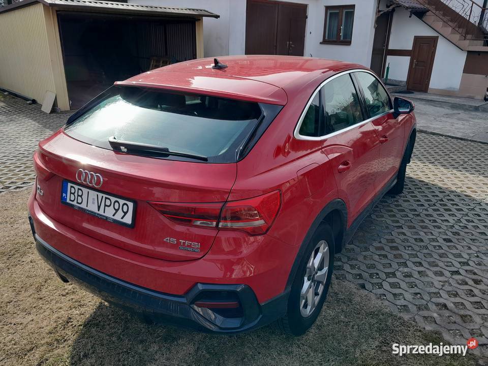 Audi Q3 20 TFSI 245 rocznik 2021 24 przebiegu Bielsk Podlaski