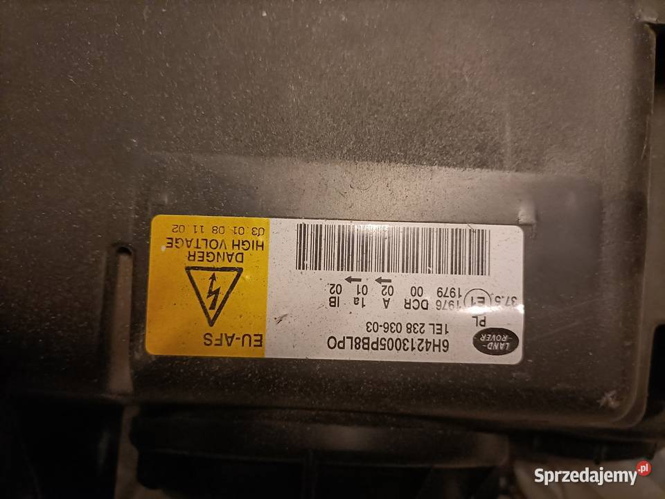 Lampa przednia Land Rover Sport 100000km Range Rover Sport Samsonów sprzedam