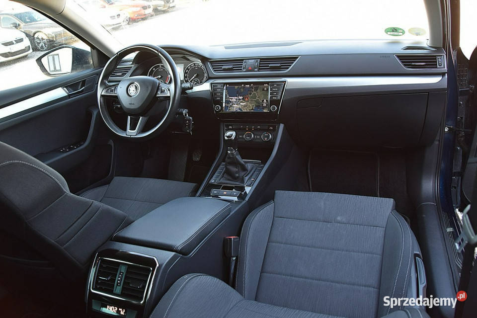 koda Superb 16Tdi 120 Led Navi Xenon Gwarancja komputer pokładowy Nowe Kucice