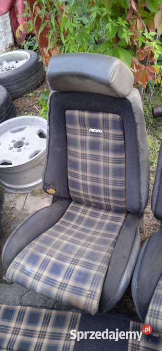 Fotele RECARO Opel Manta B Ascona B wnętrze Pozostałe Łódź