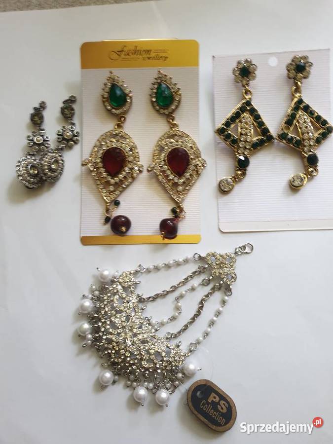 klipsy kolczyki zawieszka Dla kobiet Konstancin-Jeziorna sprzedam