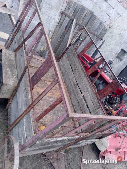 Obsypnik 3 przyczepka rolnicza nieuszkodzony Pozostałe Narzym