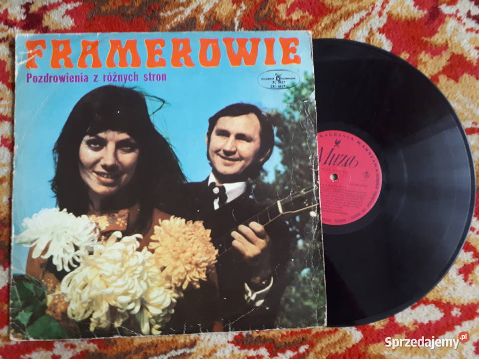 FRAMEROWIE Pozdrowienia z różnych stron płyta Płyty i kasety Płyty i kasety mazowieckie Radzymin