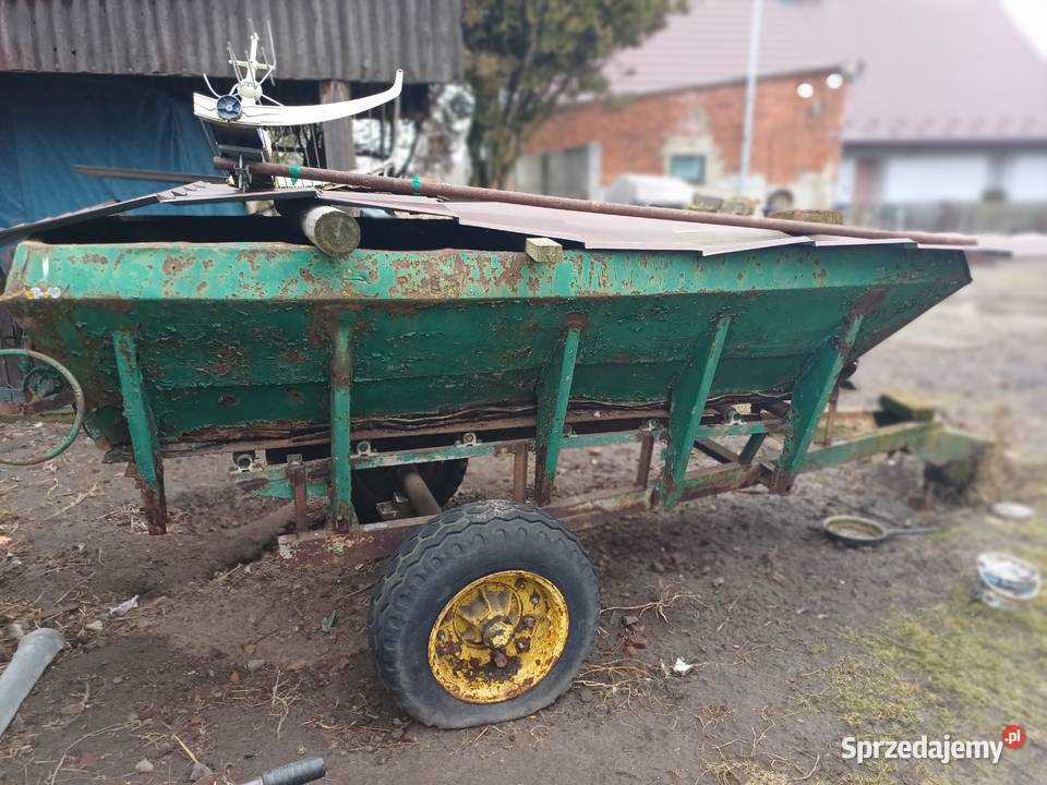 Piaskarka przyczepa uszkodzony Pozostałe opolskie Namysłów