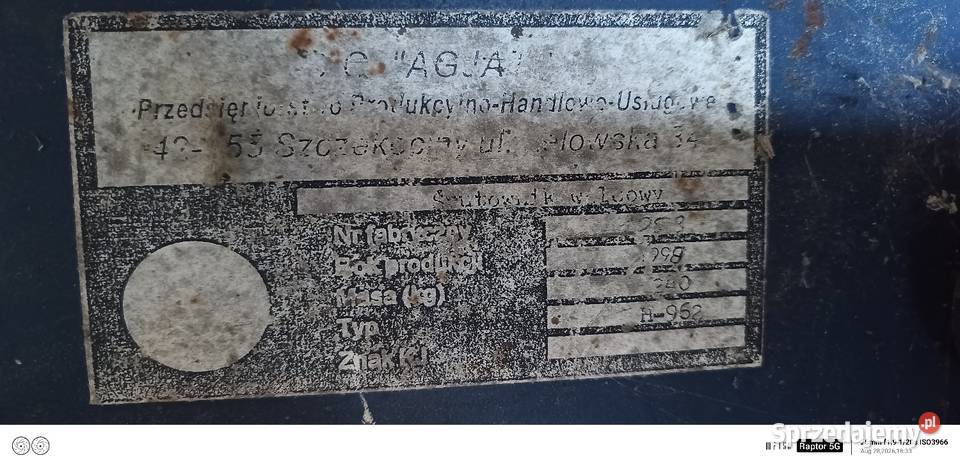śrutownik walcowy Busko-Zdrój sprzedam