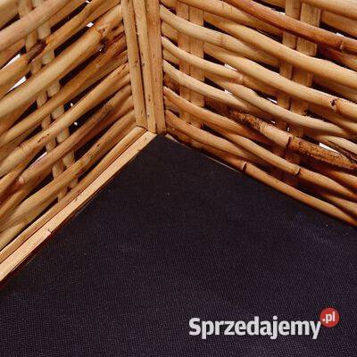 vidaXL 3osobowa sofa ogrodowa z naturalnego mazowieckie Warszawa