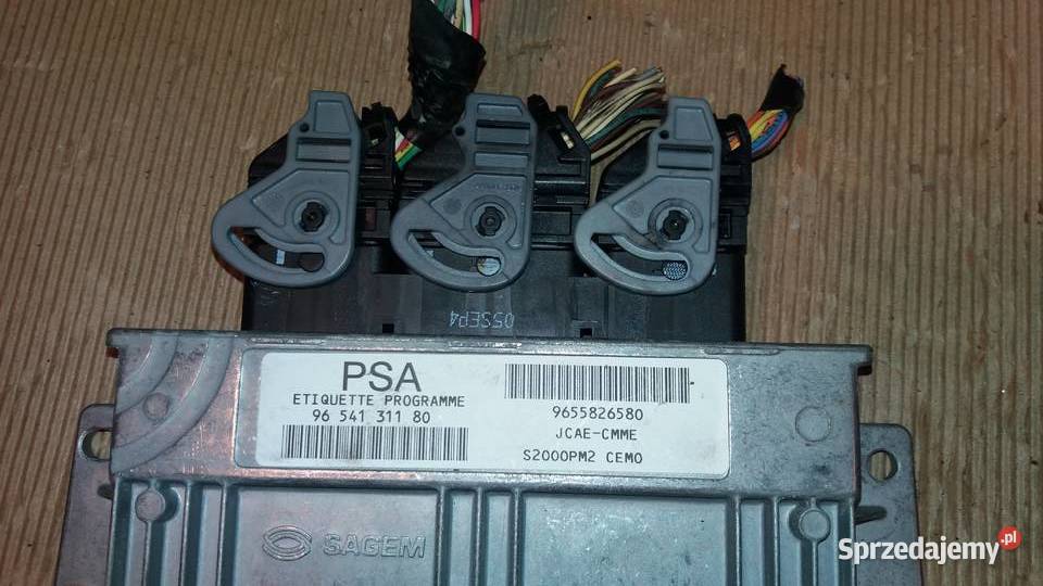 Peugeot 407 18 16V Komputer SAGEM 9655826580 Bolesławiec