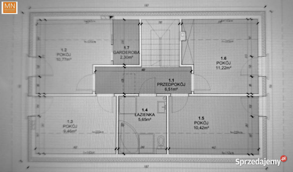 Dom wolnostojący 145m2 Kocmyrzów małopolskie sprzedam