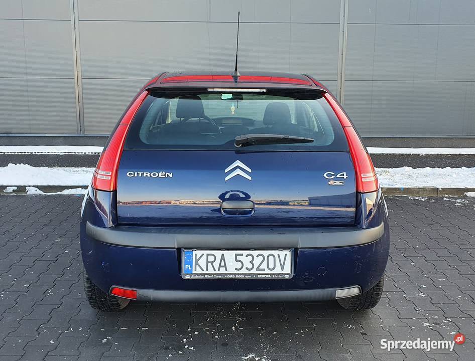 Citroen C4 14 Benzyna 2008r 5 drzwi