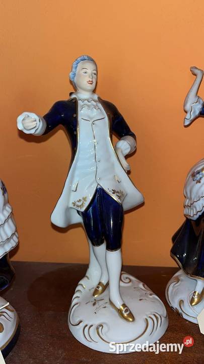 figurka damy arystokraty Royal Dux Gdańsk