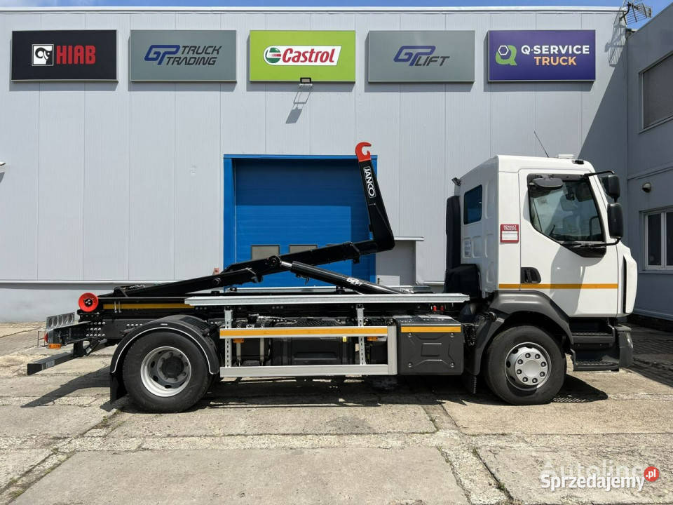 śmieciarki Renault D16 hakowiec JancoGP Lift D16 Sokołów