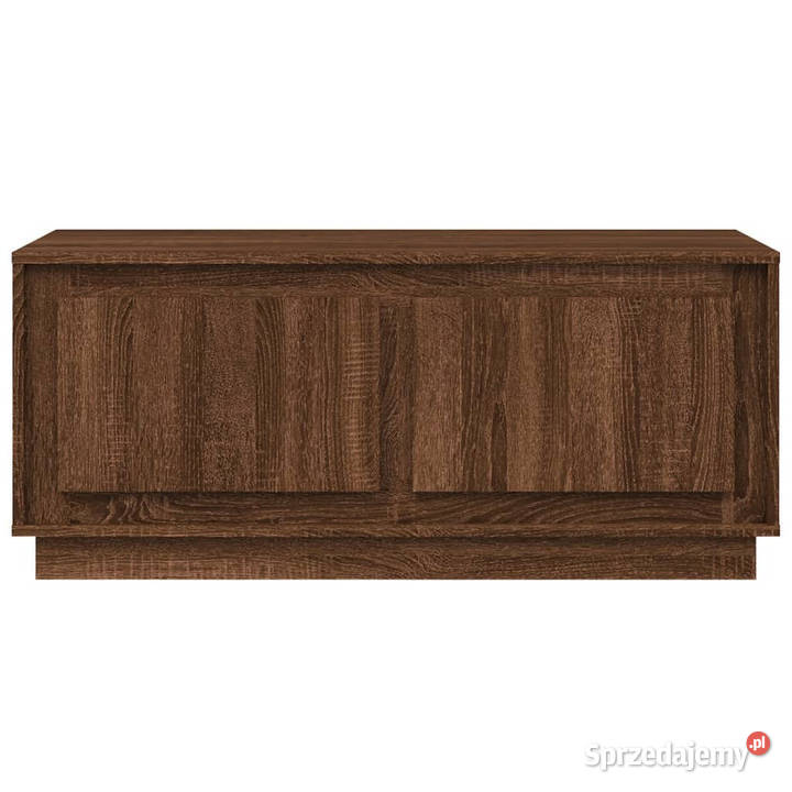Stolik kawowy brązowy dąb 102x50x44 WM819883 Stoły Warszawa