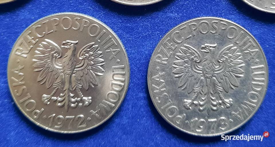 Zestaw Monet Polska PRL Komplet T Kościuszko Gliwice