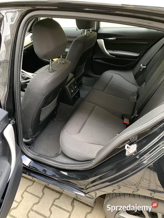 BMW F20 118d 150 czarny świętokrzyskie Skarżysko-Kamienna