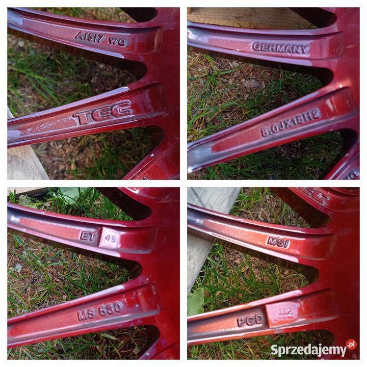 5x112 18 Felgi Koła TEC Oryginał 22540R18 AUDI Legnica