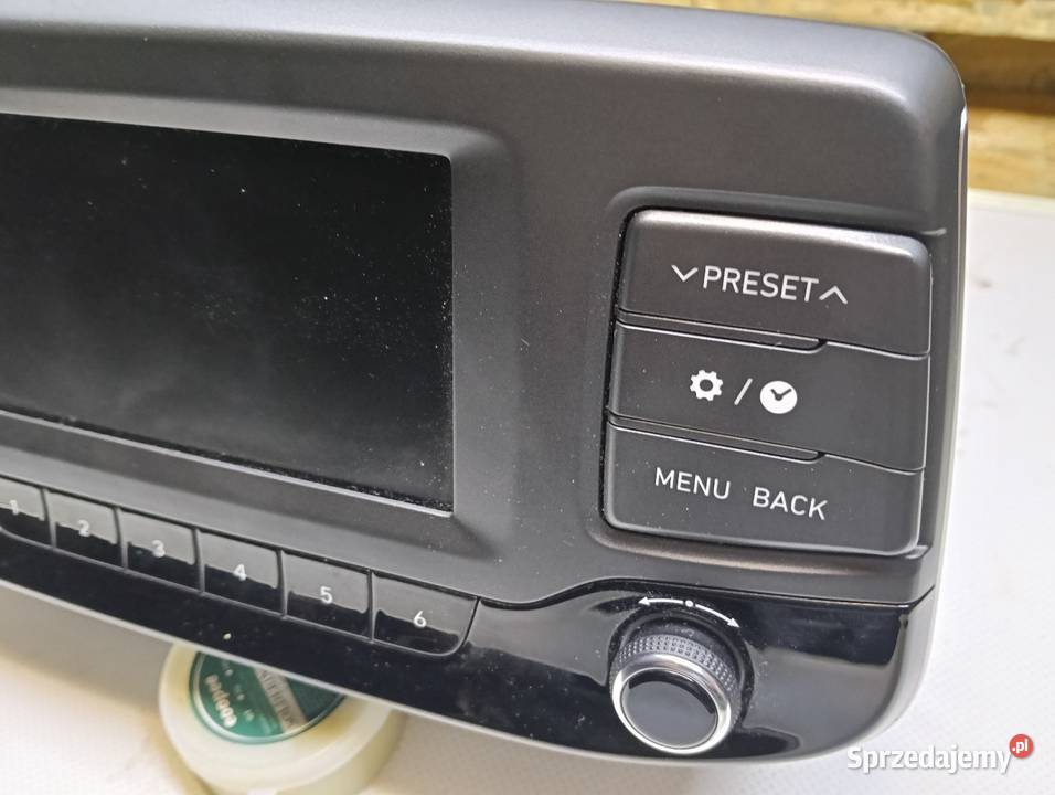 Radio oryginalne Hyundai i30 Jednorożec