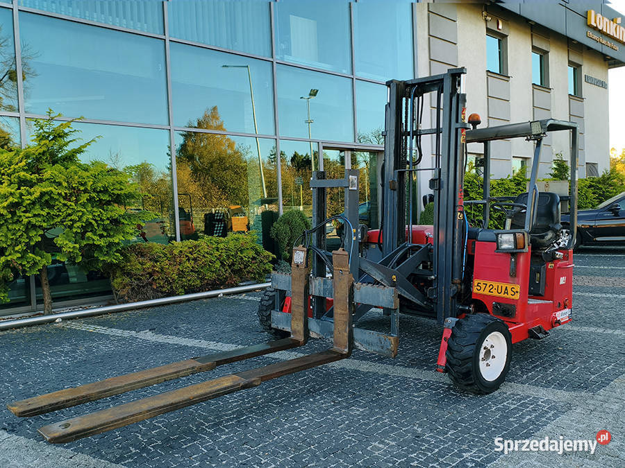 Moffett M4 253 wózek widłowy podwieszany 25 tony małopolskie Kęty