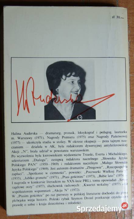 Halina Auderska Ptasi gościniec Parczew