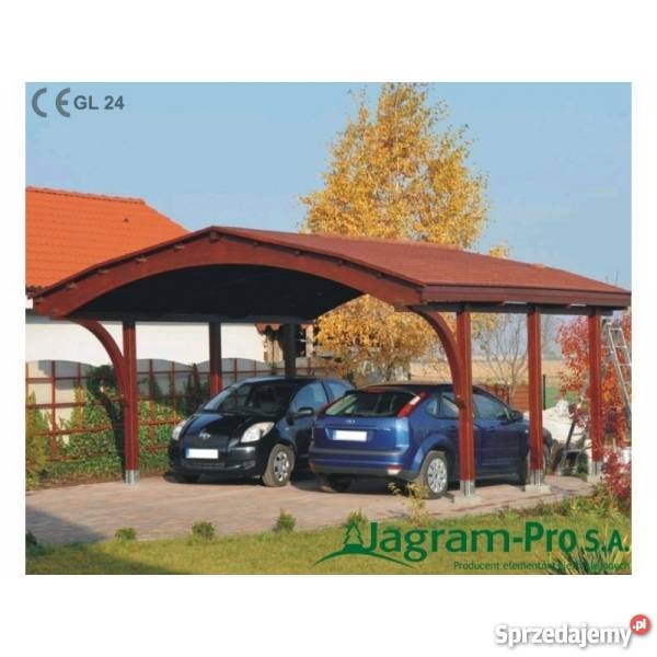 Wiata garażowa garaż drewniany Nevada II standar Susz sprzedam