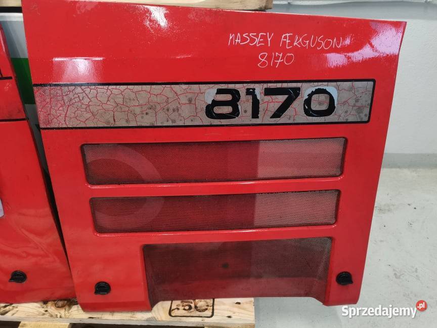 Maska silnika Massey Ferguson 8180 Rolnictwo Wilkowo