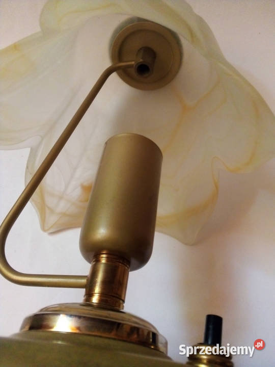 komplet dwie lampy stołowe do sypialni sprzedam