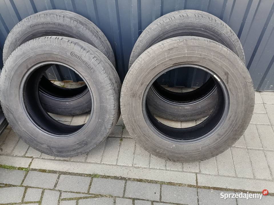 Opony 22565R16c Continental Conti van contact