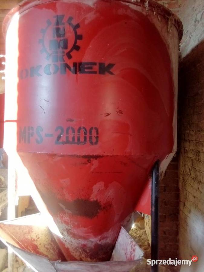 Mieszalnik paszOkonek 1t Do hodowli zwierząt Wiaderno