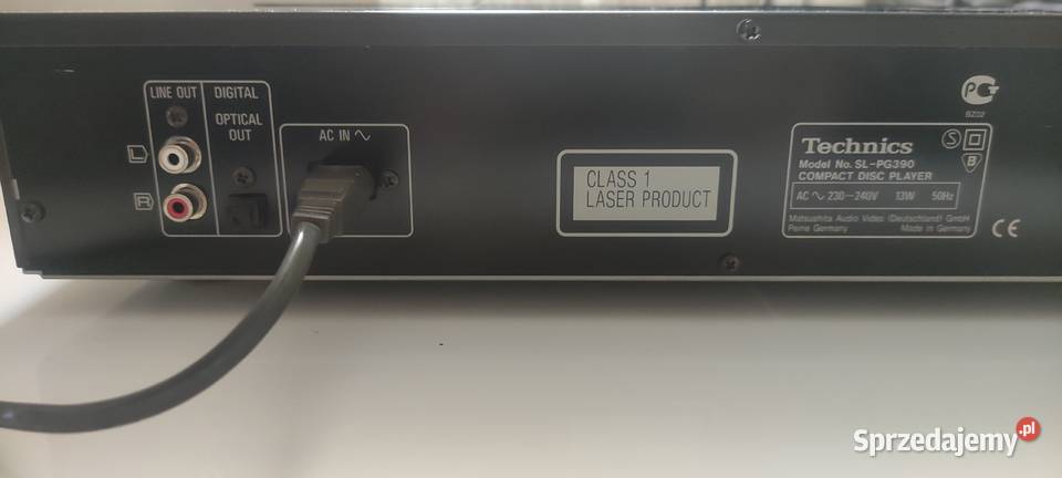 Odtwarzacz cd Technics SLPG 390 łódzkie