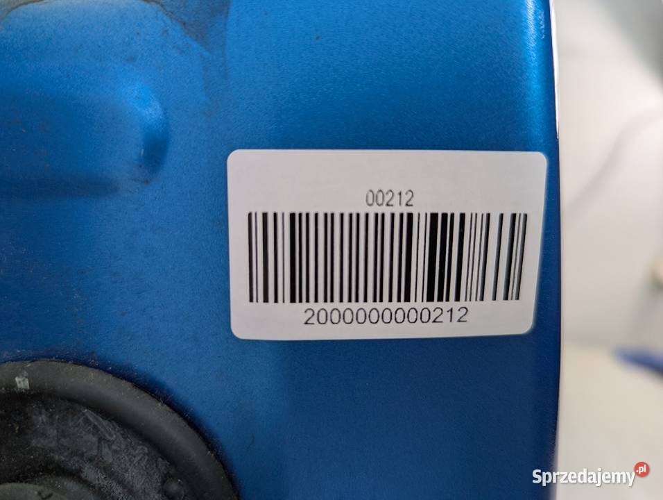 DRZWI PRAWE NIEBIESKIE CITROEN DS3 ORYGINALNE