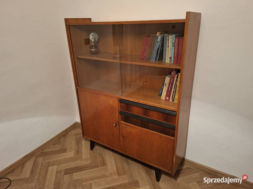 Witryna Biblioteczka meble Bydgoskie PRL