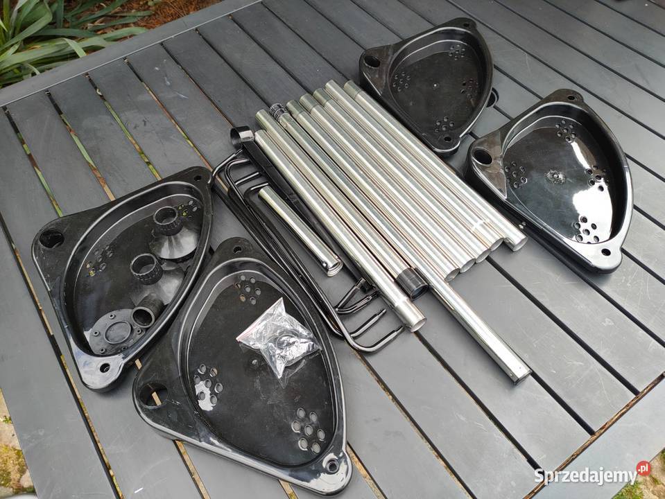 Narożny teleskopowy organizer półki do łazienki