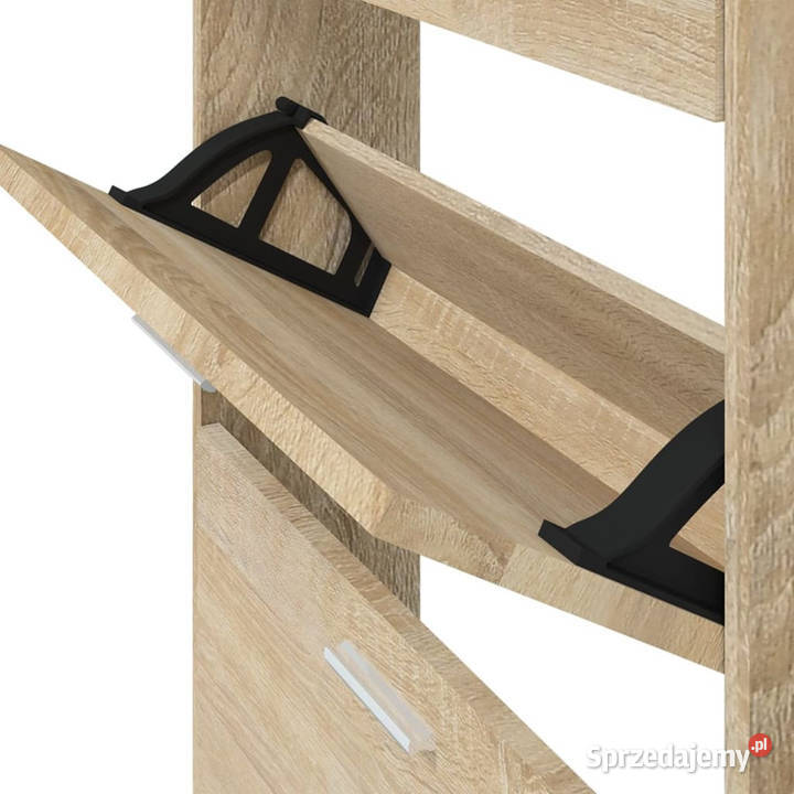 Szafka na buty dąb 59x17x150 materiał Warszawa