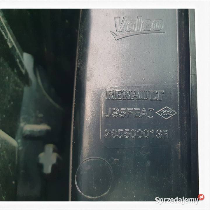 LAMPA PRAWA Renault Scenic III 20092013 tylna lubelskie Chełm