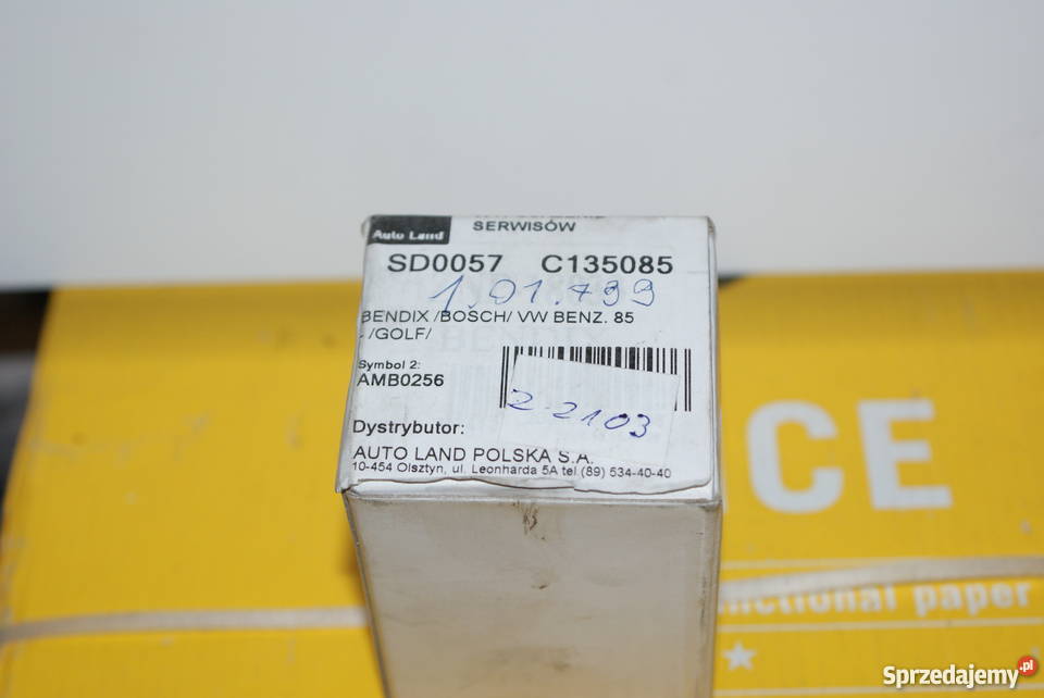 Bendix rozrusznika FORD SEAT VW 1006209916 układ elektryczny silnika mazowieckie Białobrzegi