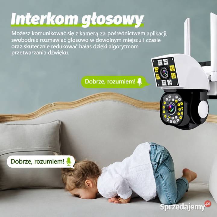 Niania Elektroniczna Kamera Full Hd Wifi Nowy Korczyn sprzedam