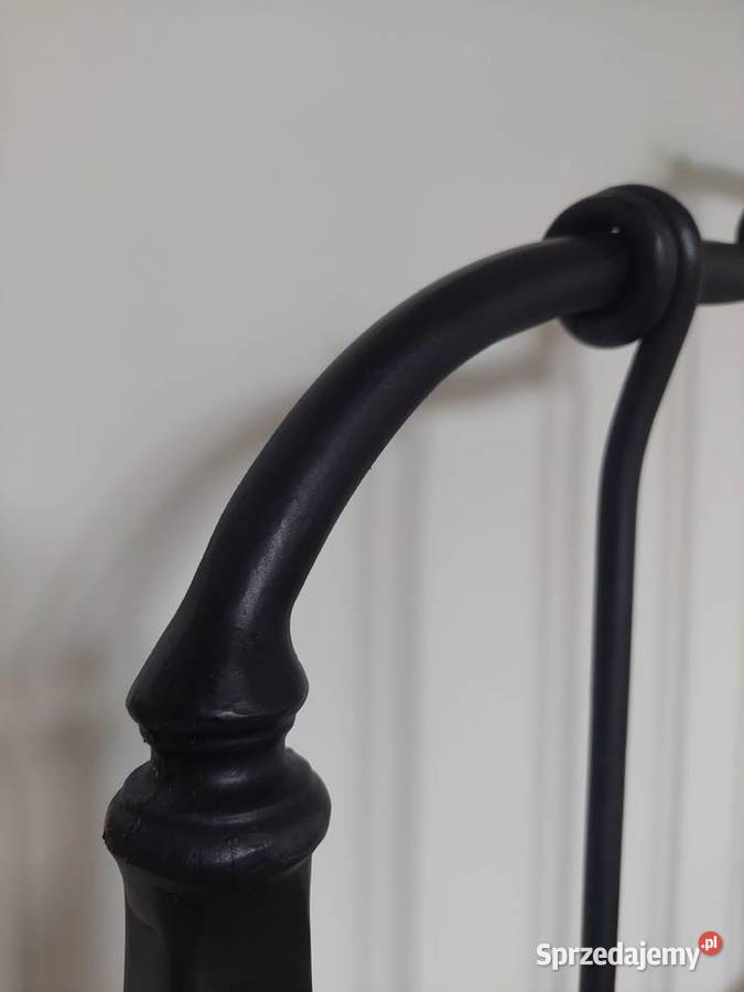 Łóżko kute metalowe 100 x 200 stelaż materac Łomża