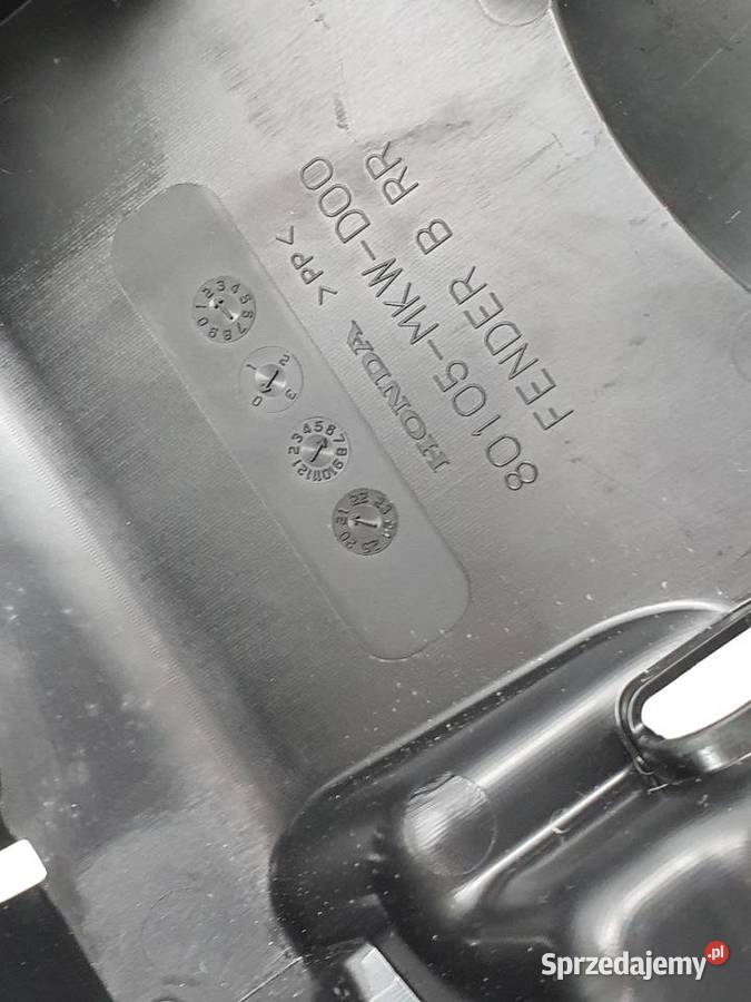Nadkole Blotnik Tyl Chlapacz Honda Nc 750 Łódź