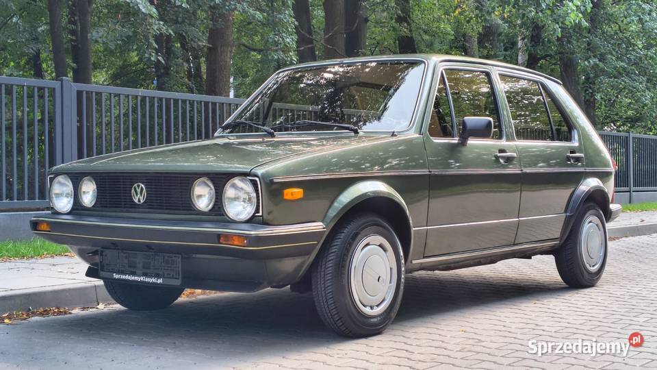 Volkswagen Golf MK1 1981 73 861 Oryginalny pierwszy właściciel Golf Zgierz