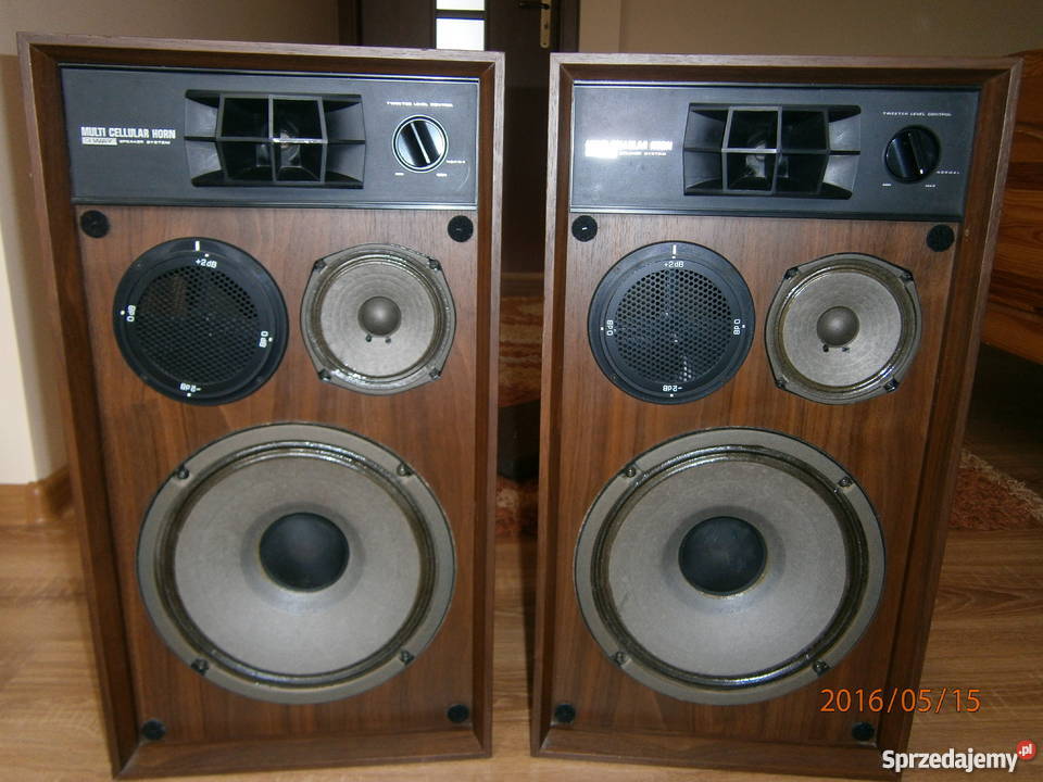 Kolumny JVC multi cellular horn vintage Tuliszków