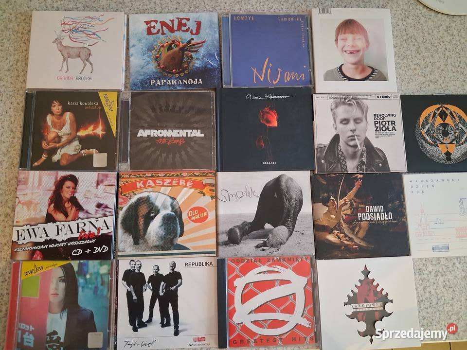 Zestaw 18 płyt CD Polska muzyka Warszawa