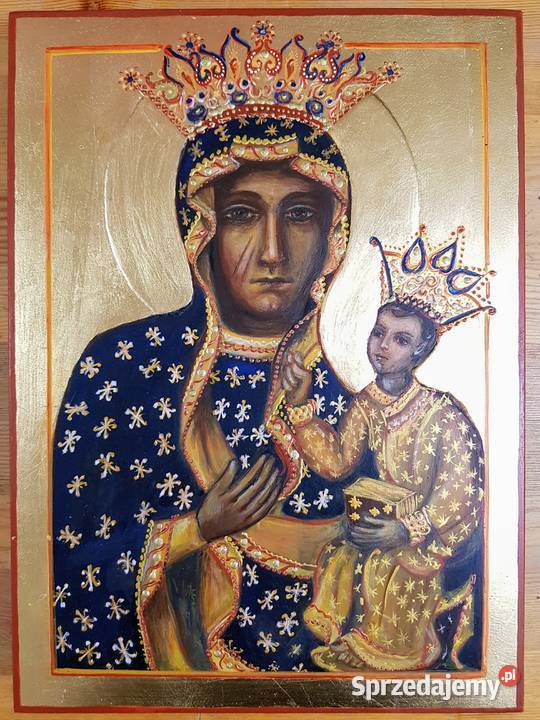 Pasterz Ikona pisana na desce prezent zachodniopomorskie Szczecin sprzedam